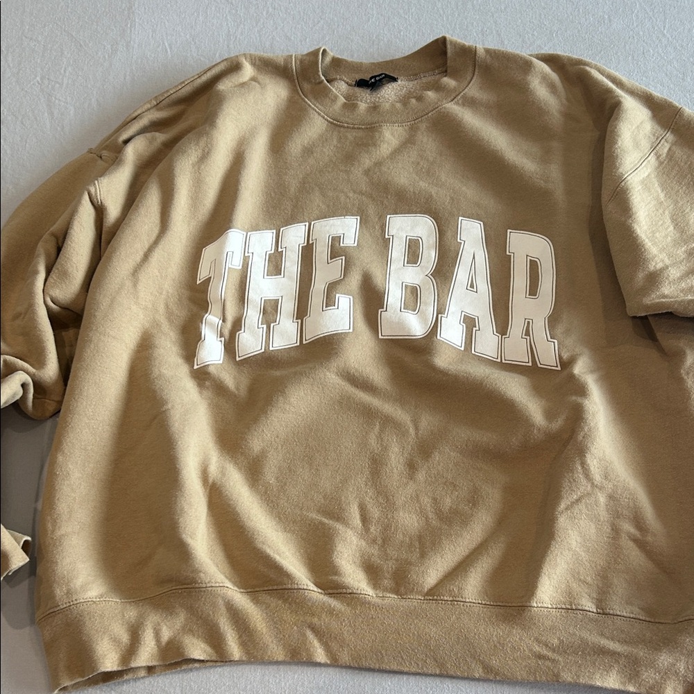 Tan Crewneck Sweater